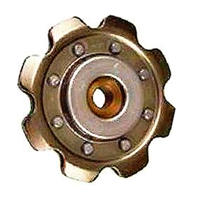 Stamped Idler Sprockets With Hardened Teeth
