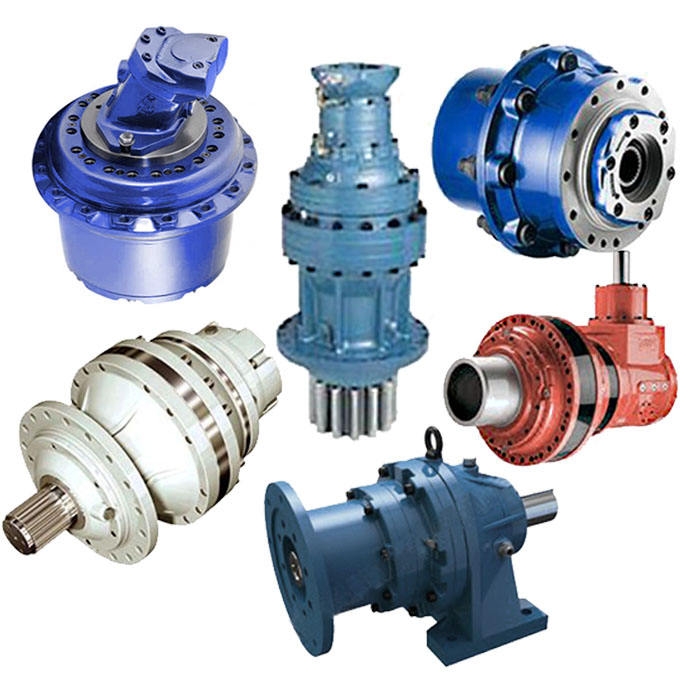 High-Precision Zero Low Backlash Planetary Gearbox Servo Motor Swing Wheel Vehicle Track Winch Slewing Drive Reducer