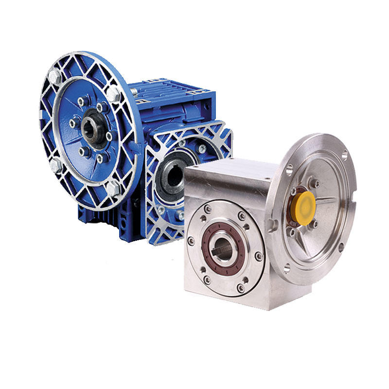 Aluminum Shell Reverse Gear Box Rv Worm Gear Industry 90 Degree Bevel Gearbox Power Transmission Speed Reducer