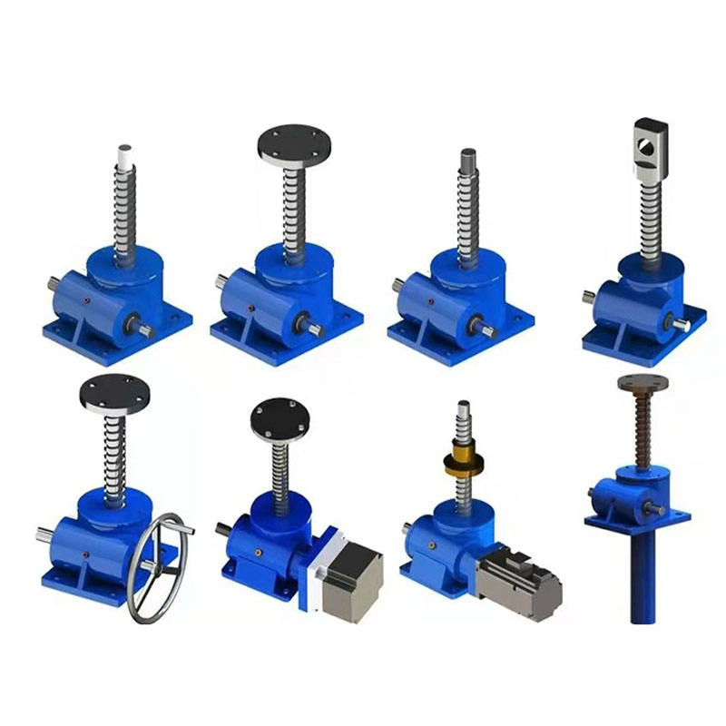 Swl Series Linear Manual Drive Mechanical Bolt Landing Electric Mandrel Elevator Reducer Worm Gear Lifter Screw Jack