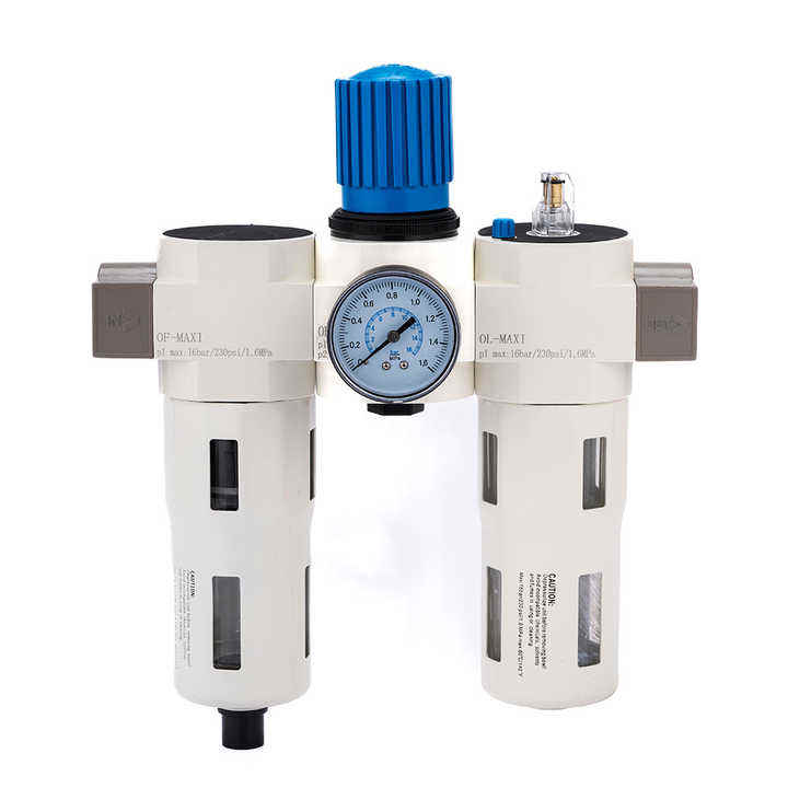 O Series OC Air Filter Regulator 3 union Pneumatic Air Filter Combination for Compressed Air System