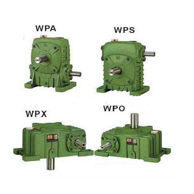 Vertical Mounted Wpo Wpx Wpa Cast Iron Wp Series Geared Motor Reduction Gearbox Worm Reducer for Wholesales