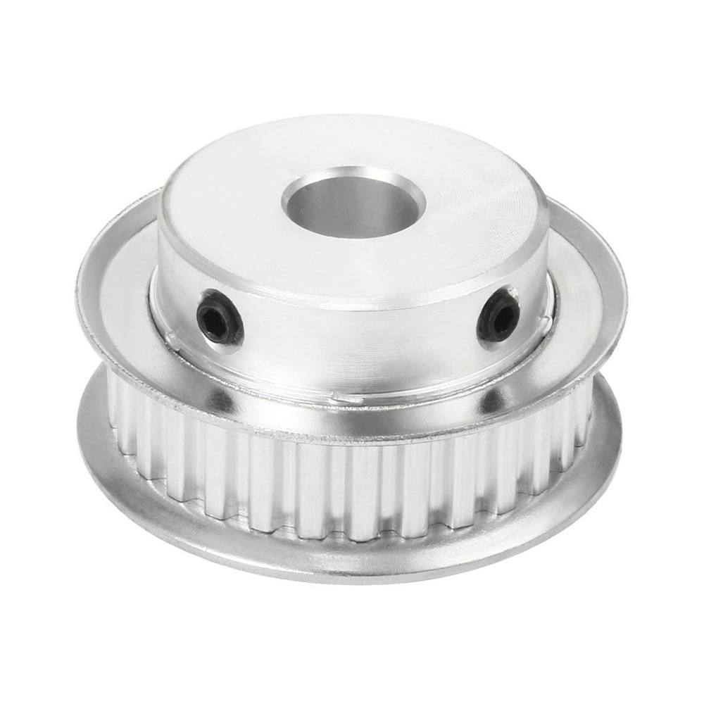Aluminum Pilot Bore HTD  AT5, AT10 Synchronous Drive Timing Sheaves Pulley Wheels