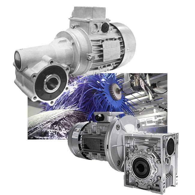 Xrv050/Mrv050 Series Gear Reducer IP67 Waterproof Worm Car Washer Gearbox for Automatic Vehicle Washing Machine