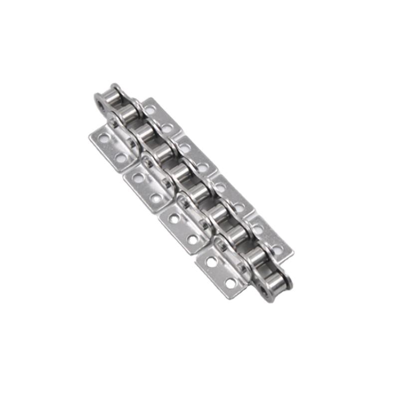 SS06C SS35 Short Pitch Stainless Steel Conveyor Chain WA1&WA2&WK1&WK2 Attachments Steel Sprockets for Transmission Industries