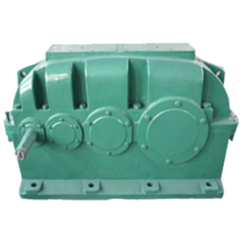 JZQ Series Softened Cylindrical Reducer Gearbox / Transmission Variator Gear Box