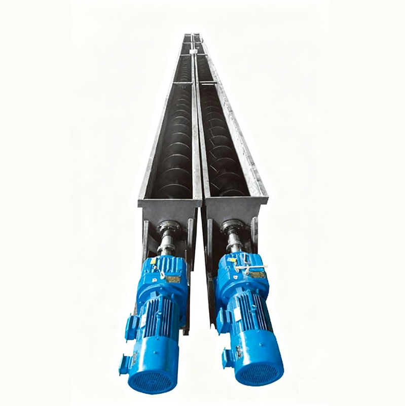 Industrial Large Diameter Screw Conveyor Auger Conveyor System for Cement Grain Sand Powder Bulk Material Transport Manufacturer
