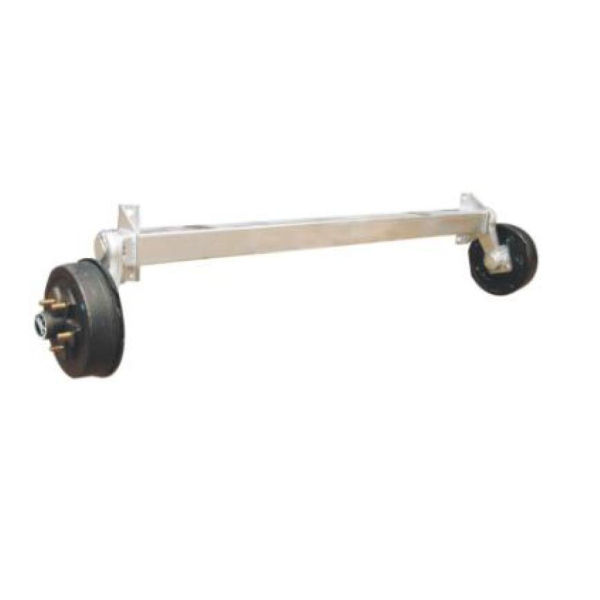 EPT 2000kg Small Steel Trailer Axle for Agricultural Square Trailers Welding Type Available for Sale