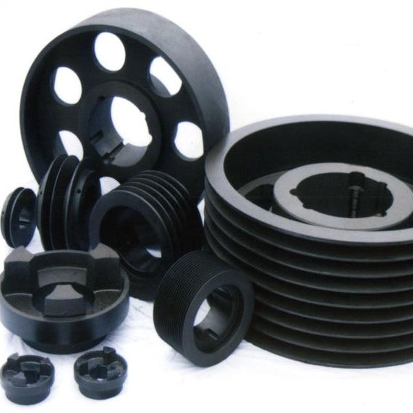 Manufacturer Direct European Pulleys Ball Bearing Timing Single Slot Groove V-belt Sheave Pulley With Taper Sleeve for Fan Motor