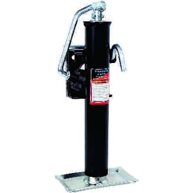 1BJY-TJ-15 New Weld-On Pipe-Mount Trailer Jack 5000LBS Capacity with Parts and Accessories Featuring Swivel Feature