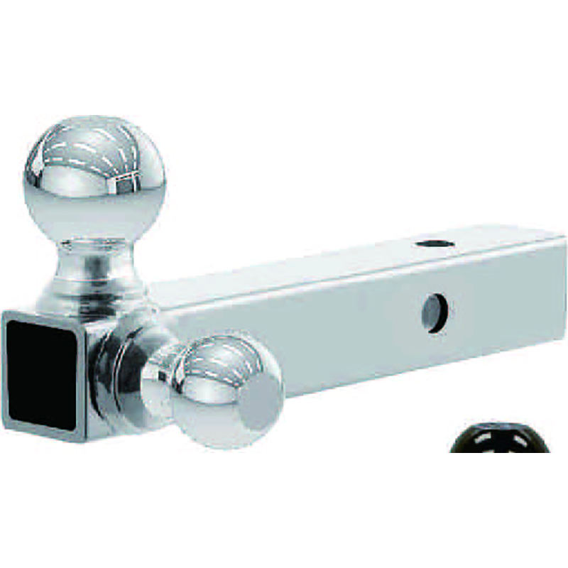 1BJY-HM-26 Chrome Ball Multi-Ball Mount New Condition Trailer Parts and Accessories with Clevis Hook Capacity 6000lbs