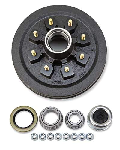 Wholesale Customized Trailer Parts 12 Fanned Brake Drum with 8 Bolt
