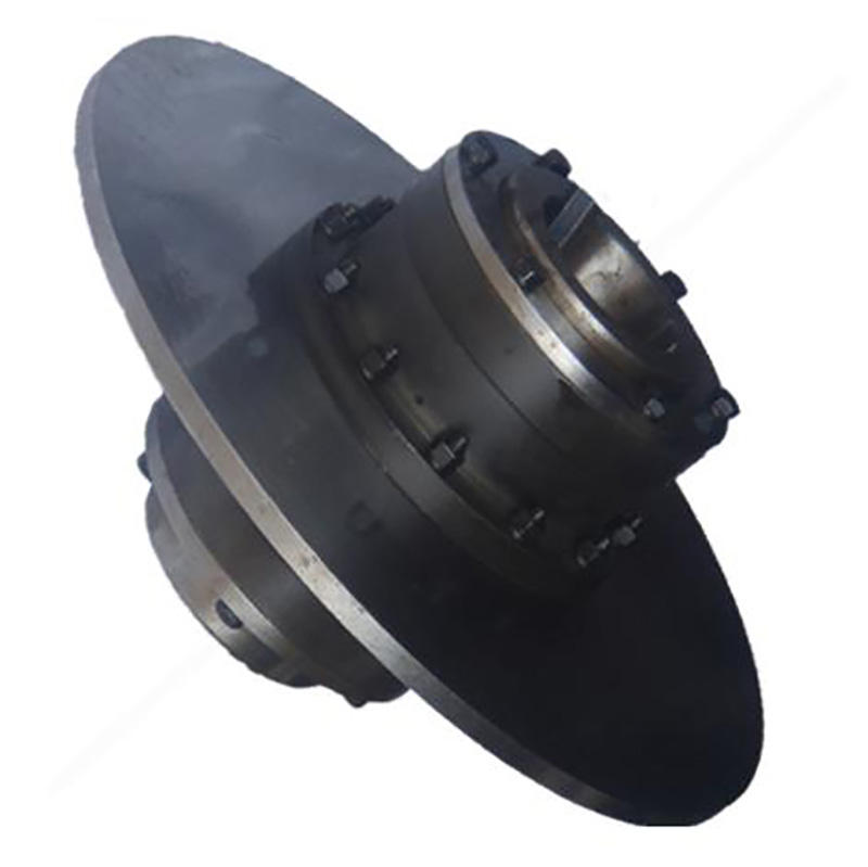 Exquisite Structure Allow Forward and Reverse Rotation Drum Shape Gear Coupling with Brake Wheel