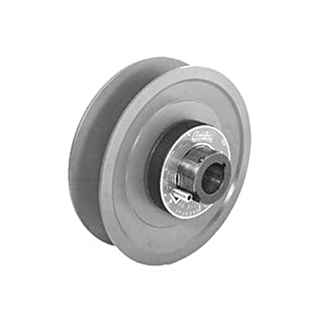 Industrial V-Belt Taper Bushed Pulleys Cast Iron Adjustable Speed Prebored Solid Hub Nylon Material