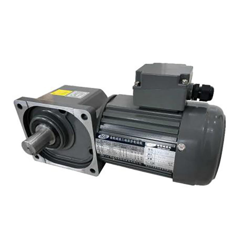 Transmission Helical Gearbox Industrial Hypoid Hollow Shaft Flange Mounted Medium Straight Cross-axis Dual Surface Gear Reducer