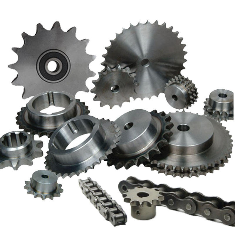 Steel Roller Chain Engineer Class Agricultural Pintle Cast Iron Weld on Hub Finished Bore Idler Bushing Taper Lock Qd Sprocket