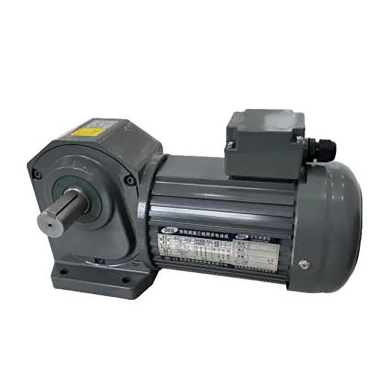 0.4-2.2kw Solid Shaft Transmission Helical Gearbox Industrial Hypoid Medium Straight Cross-axis Dual Surface Gear Reducer