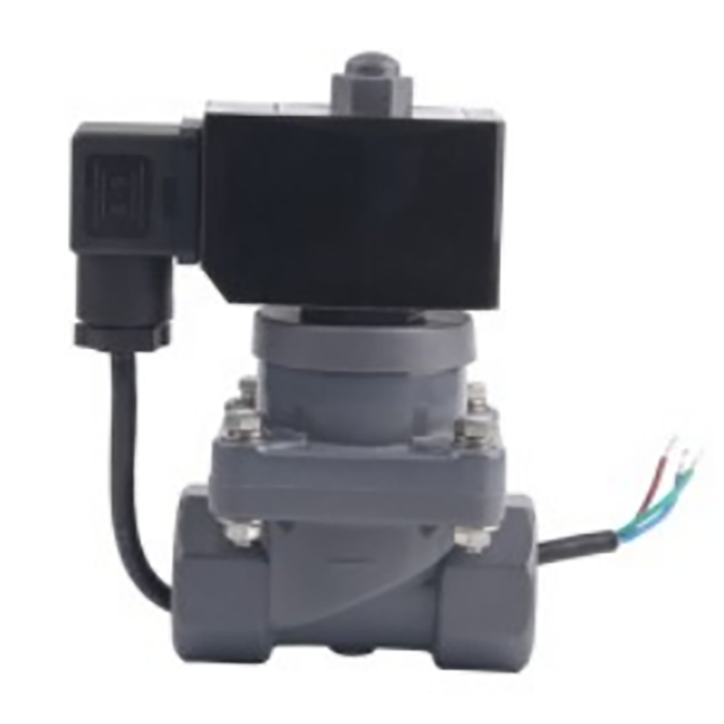 Good Quality ZCF-PU-15/20ES UPVC Material ZCF Series Solenlid Valve for Sale