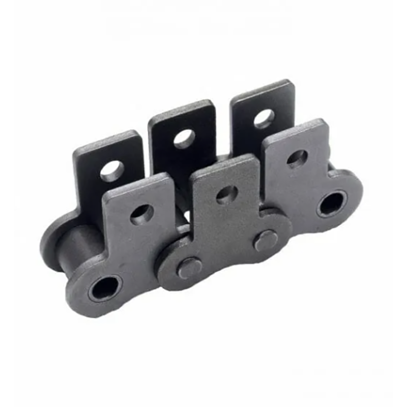 SS12A SS60 Short Pitch Stainless Steel Conveyor Chain with SA-1 & SK-1 Attachments Steel Sprockets for Transmission Applications