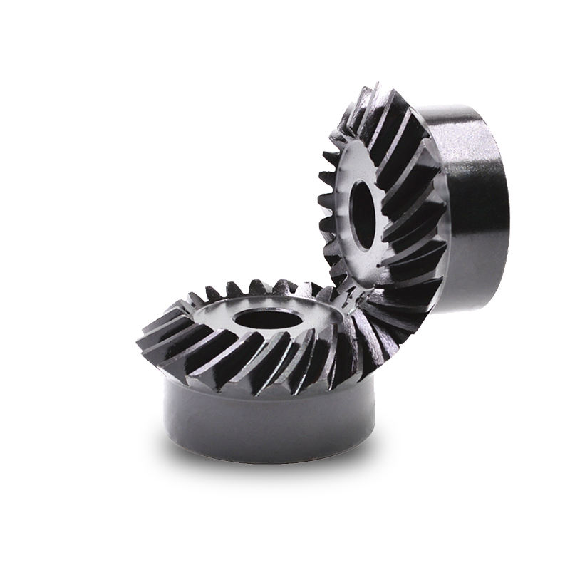 Factory Manufacturer Small Spiral Steel Straight Bevel Gear With Keyway