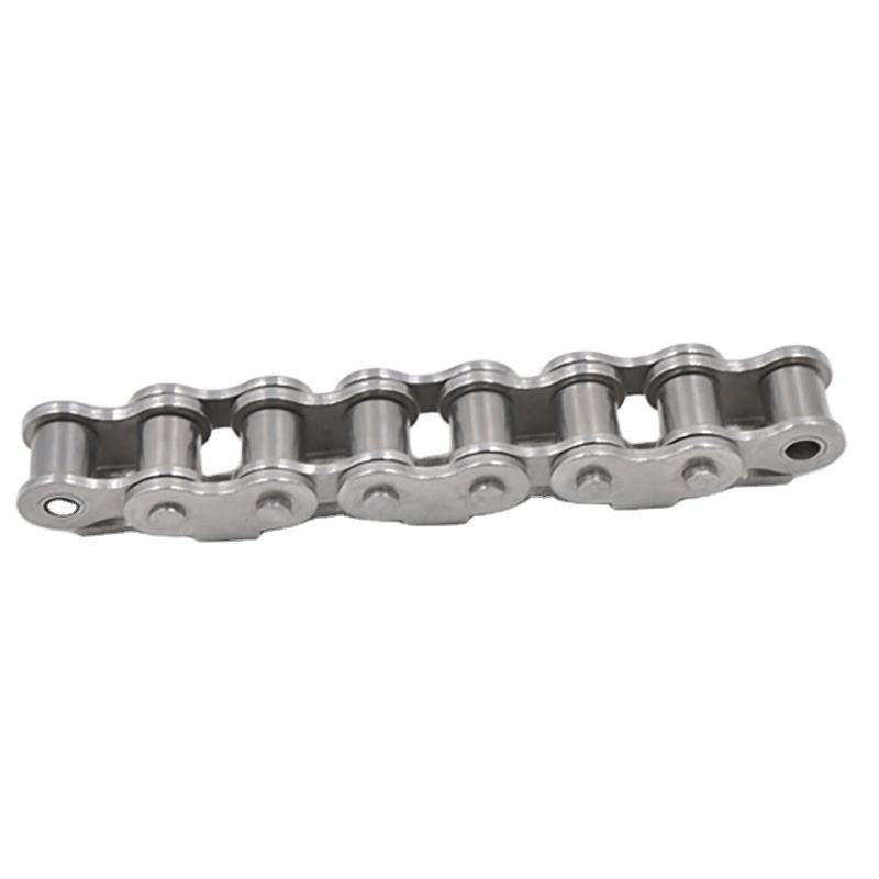 SS12A-1 Series Stainless Steel Precision Single Roller Chain and Sprockets 19.05mm Pitch Short in Steel for Transmission