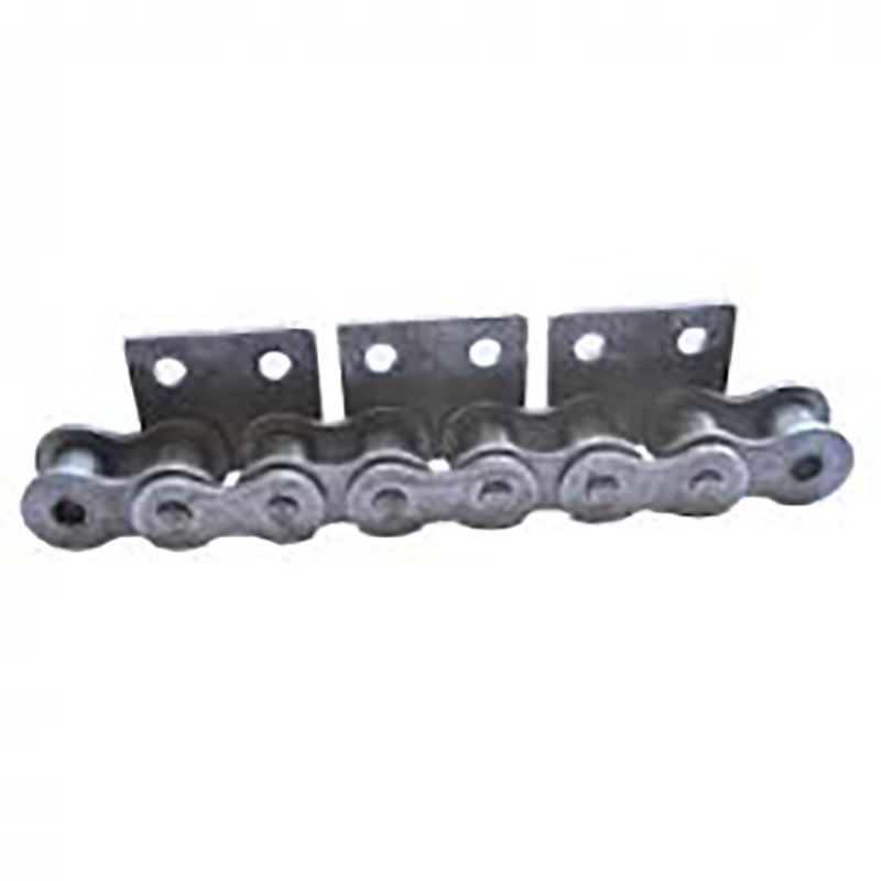 Customized Stainless Steel Short Pitch Conveyor Roller Chain with WSA1 WSA2 WSK1 WSK2 Attachments and Steel Sprockets