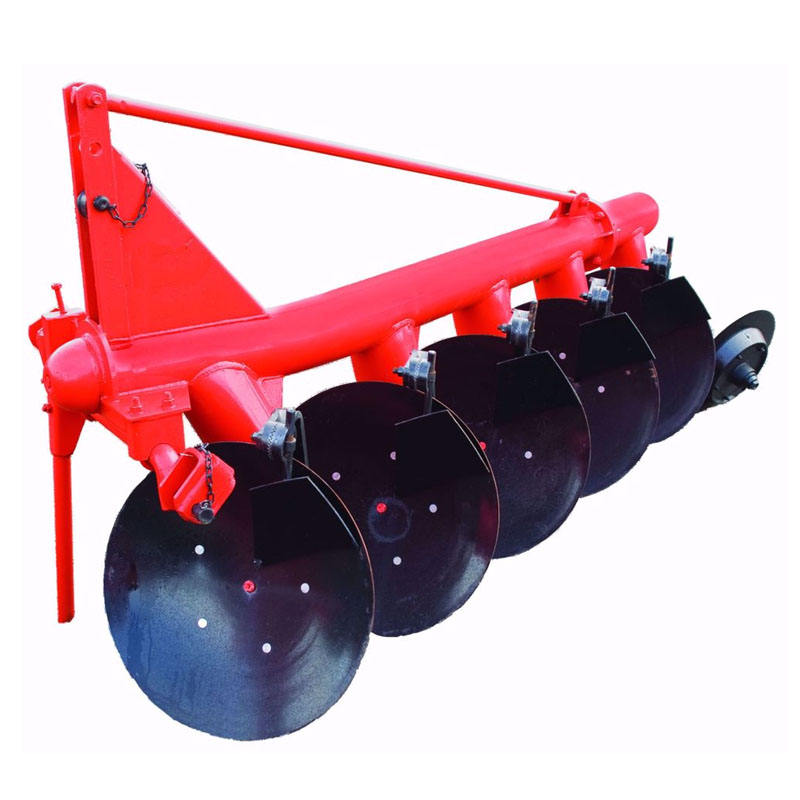 1LYX-530 Agricultural Equipment Round Tube 5 Disc Plow with 28'' Disc Blade