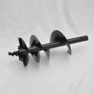 12 Inch Compact Post Hole Auger for Tractor 3 Point Post Hole Diggers with 2 Round Shaft