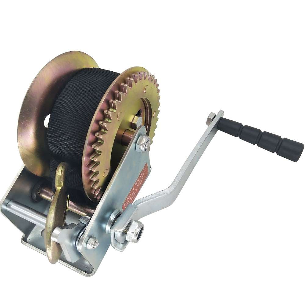 1BJY-HW-10B Trailer Parts and Accessories 3000lbs Hand Winch with 8M Belt New & Used Condition for Trailer Coupler