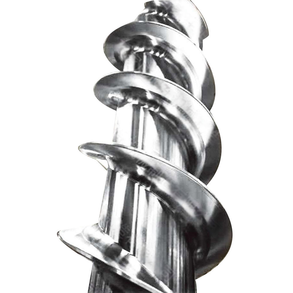 Corrosion Resistant Mixing Screw Stainless Steel Auger Shaft for Screw Conveyor for Food Chemical & Waste Processing