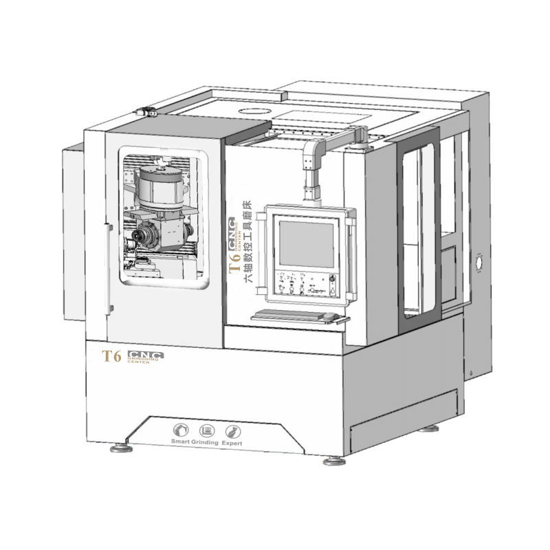 T6 T6A 6 Axis CNC Machine Tool Grinder Lathe Machining Center