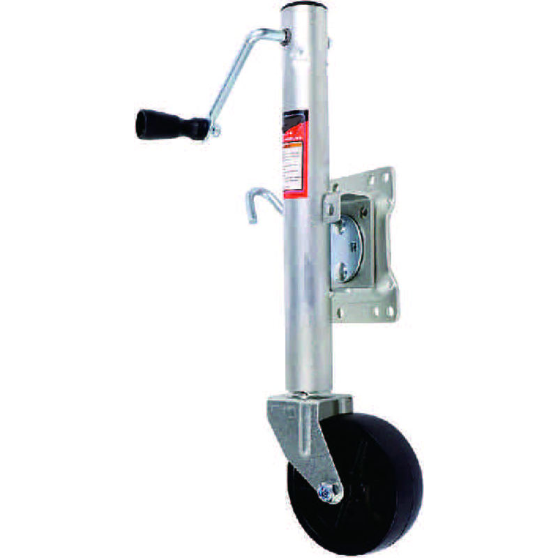 1BJY-TJ-09 Capacity 1500LBS Side-wind Trailer Parts and Accessories Marine Jack with 8 Inch Wheel