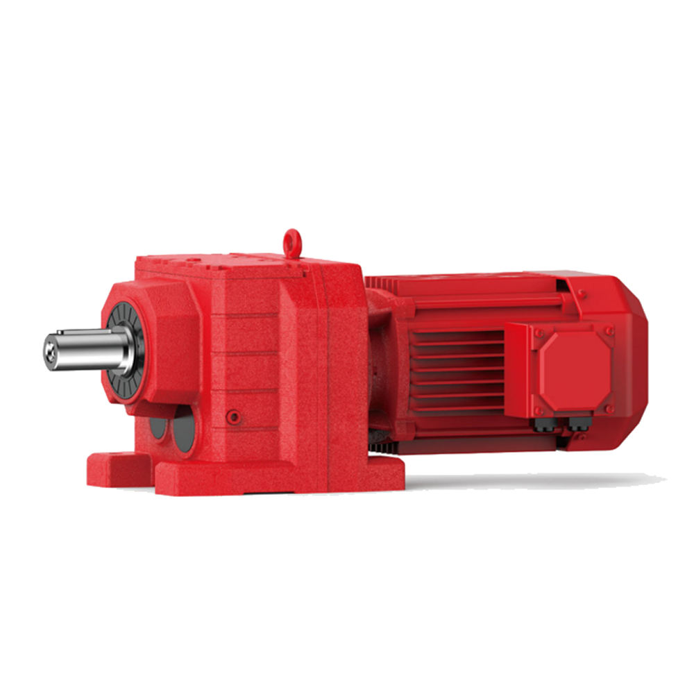 High Quality R Series Reducer Helical Gear Box Transmission Bevel Gear Speed Reducer