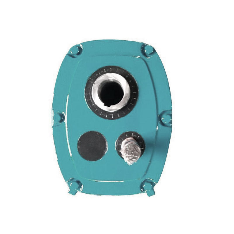 SMR Type D Size Shaft Mounted Reducer Spiral Bevel Gear Flen Der Gearbox Small Right Angle Gearbox with Motor
