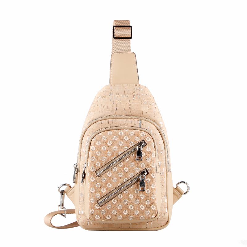 Casual Sports Cork Men’s Crossbody Backpack